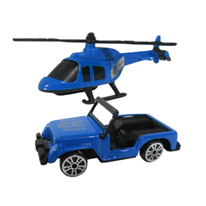 Juego de 18 Coches de Policía de Aleación con Movimiento de Rueda Libre Inercial, Vehículos de Rescate de Metal Fundido a Presión Realistas para Niños, Juego Imaginativo - Product Image 5