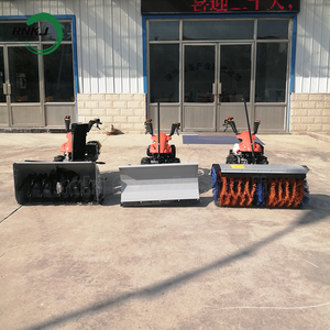 RNKJ Nouveau déneigeur manuel haute performance, déneigeur <span class=keywords><strong>thermique</strong></span> à main, entraînement mécanique, système à double brosse, économie d'énergie, extérieur - Product Image 4