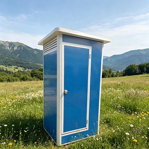 Systèmes de toilettes chimiques mobiles en acier, écologiques, portables et modernes, sans eau, installation facile, conception durable, pour lieux publics 1 - Product Image 6