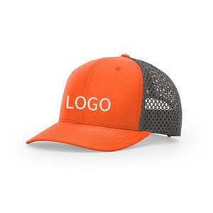Sombreros de camionero Ri 835 de 6 paneles de alta calidad, gorra de malla transpirable con parche bordado Snapback personalizado para ciclismo de moda en la playa al aire libre - Product Image 1