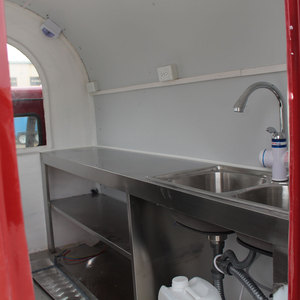 Moto Food Truck, Camion de café, Café mobile, Chariot de hot-dogs, Remorque alimentaire entièrement équipée - Product Image 5
