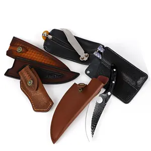 EDC — portefeuille de rangement en cuir pour couteaux, multi-outil personnalisé en cuir, étui de poche pour couteaux, ceinture