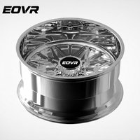 Jantes en alliage d'aluminium EVOR Custom 24x14 24x12 26x14 26x16 6x5.5 8x6.5 6x135 8x170 Deep Dish Forgées pour Camions