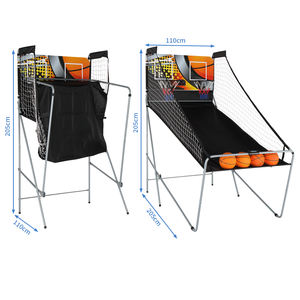 อุปกรณ์บาสเก็ตบอลในร่ม N101 เครื่องยิงลูกบาสเหล็ก สีดำ - Product Image 6