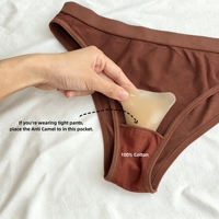 Culottes Solides 7 Pièces en Tissu Tricoté Extensible avec Poche Anti-Embrasure Discrète pour Pantalons de Yoga et Leggings