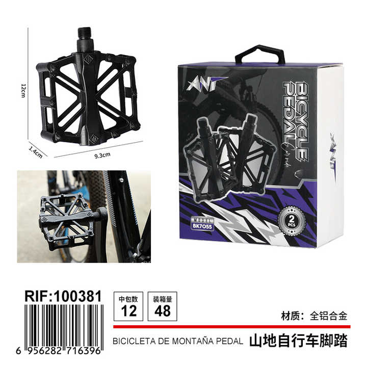Aluminum Alloy Road Bike Pedal Mount BMX and MTB Use Kids' Bikes Suitable Durable Bearing Pedal Device