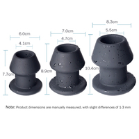 Offres Spéciales Plug Anal en Silicone doux pour la peau Tunnel creux Butt Peep Expander pour Couples Débutant Starter Anal Sex Toy