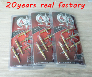 Bán Hàng Nóng 3 Cố Định Lưỡi Bắn Cung Săn Bắn Đầu Rộng Hạt 100 Với Trường Hợp Mũi Tên Đầu Vít Trong Lời Khuyên Nỏ Màu Đỏ - Product Image 4