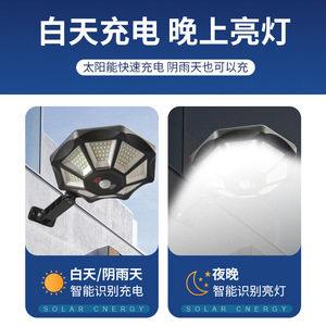 Solar Street <b>Light</b> Led 60w With <b>Motion</b> <b>Sensor</b> Outdoor Lighting For Road And Garden Use - Product Image 5