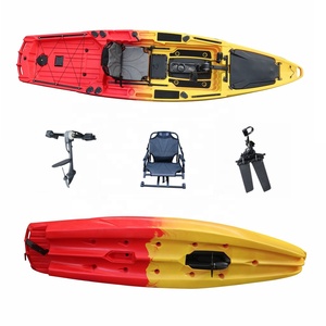 <span class=keywords><strong>Kayak</strong></span> <span class=keywords><strong>à</strong></span> pédales de pêche assis sur le dessus avec entraînement <span class=keywords><strong>à</strong></span> pédale <span class=keywords><strong>Kayak</strong></span> de randonnée motorisé/canoë Canoë transparent Vicking 13 pieds Ce HDPE 3 ans - Product Image 2