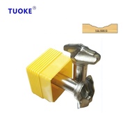 Fraise à diamant PCD TUOKE 12 mm avec rayon d'angle pour le fraisage en montée sur bois, pour machines de découpe CNC