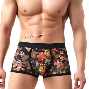 2020 Flower <strong>Mens</strong> Strech Underwear Shorts Boxers <strong>Briefs</strong> - Product Image 5