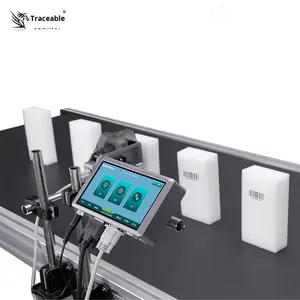 <span class=keywords><strong>SuoMa</strong></span> M2 Imprimante à jet d'encre thermique en ligne entièrement automatique Machine de codage de date de production à plat haute résolution pour matériau flexible - Product Image 4