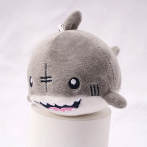 Wholesale 10cm Cute Cartoon Marine Animals <b>Shark</b> Clownfish Plush <b>Toys</b> Keyring Whale Sea Stuffed Pendant - Product Image 6