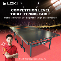 Loki 2024 nouveauté Table de Tennis de Table Portable Stable Durable pliable Rxton 1800 Table de ping-pong