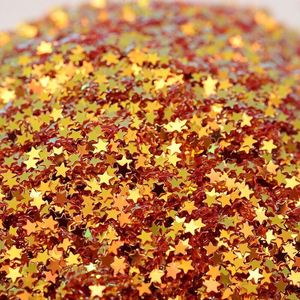 High Quality Gold Shiny <b>Light</b> <b>Star</b> Shape Loose Sequins PVC Paillettes Crafts Sewing for Women Garments Kids DIY Decoration - Product Image 6