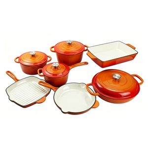 Offre Spéciale – Service OEM/ODM disponible – Poêle à frire, <span class=keywords><strong>cocotte</strong></span> et casseroles <span class=keywords><strong>en</strong></span> <span class=keywords><strong>fonte</strong></span> émaillée pour cuisine - Product Image 1