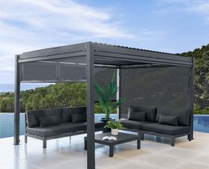 <span class=keywords><strong>Pergola</strong></span> en aluminium d'extérieur, style luxueux <span class=keywords><strong>pour</strong></span> le jardin, 3x6M, imperméable - Product Image 4