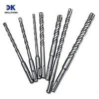 Mèches de perceuse à percussion SDS MAX et SDS PLUS de 5 mm, 6 mm, 6,5 mm, 8 mm, 10 mm, 12 mm, 14 mm, 16 mm, 18 mm, 20 mm pour béton et maçonnerie