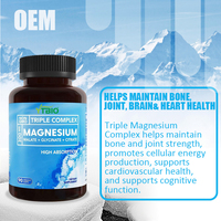 Complément alimentaire Ytbio, capsules de citrate de magnésium pour soulager le stress et améliorer la qualité du sommeil, OEM