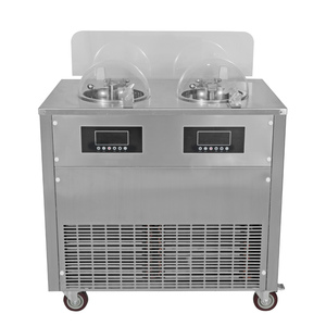 Shanyou Commercial Hard Ice Maker 20L/H for Shop <b>Machine</b> 2 Cylinders Gelato Gelato Ice <b>Machine</b> - Product Image 5