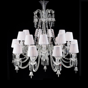 Lámpara Colgante LED de Cristal Moderna y Lujosa, Lámpara Decorativa de Interior para Hotel - Product Image 5