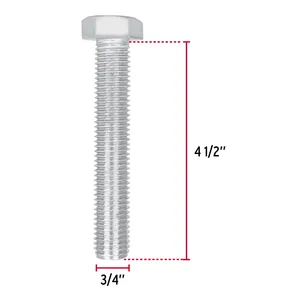 Master con 16 unità di borsa con 4 viti 3/4 'x 4-1/2' tipo di macchina, feroce - Product Image 2