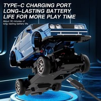 YT KF30 1/43 voiture de dérive entièrement proportionnelle à quatre roues motrices, 2.4ghz 4wd Rc dérive voiture de course jouets bureau Mini voiture de course jouets