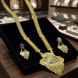 Venta al por mayor de collares largos de diseño floral 14K 18K 24K Micro joyería de Latón chapado en oro de moda religiosa ortodoxa Micro Gold Filled - Product Image 4