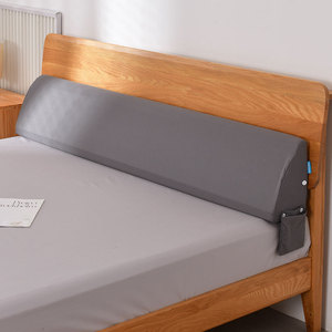 Triangular Plush Brushed Fabric Sponge Filled Pillow Bed-<b>Gap</b> Wedge <b>Gap</b>-Filling Removable Washable Bed Backrest Vekkias - Product Image 1