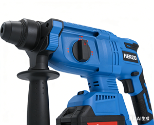 Taladro percutor rotatorio sin escobillas de 20V, 2.5J, 26mm, taladro de impacto inalámbrico de 4 modos, herramienta eléctrica rompedora de hormigón para batería - Product Image 3