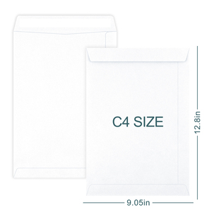 100 - Pack 9*12" <strong>White</strong> <strong>Envelopes</strong> Wholesale, US Warehouse Shipment, Mailing Office <strong>Envelopes</strong> Ideal for Mailing and Office Use - Product Image 2