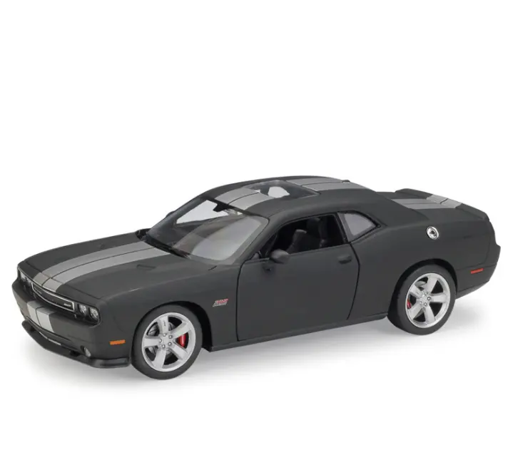 WELLY 1:24 2012 Dodge Challenger SRT simulazione pressofuso in lega modello di auto Modelo de automvil parti di automobili