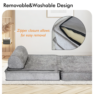 Herstellung von Wohnzimmer- und Schlafzimmermöbeln: Neues Stoffsofa, Komprimiertes Riesiges Memory-Foam-Schlafsofa - Product Image 3