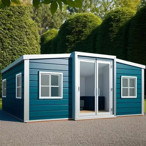 Casa prefabricada Estructura de acero Villa Casa de vacaciones Lujo Amplio Vista al mar Resistente a la intemperie <span class=keywords><strong>Piscina</strong></span> privada Salón - Product Image 3