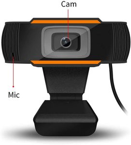 En Stock Microphone MICRO 720P Chat Vidéo PC Ordinateur Portable En Ligne Classe Réunions Appel Vidéo HD Autofocus <span class=keywords><strong>webcam</strong></span> - Product Image 1