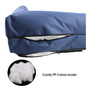 Massives Muster Schaums ofa mit abnehmbarem wasch barem Bezug Rechteckform Haustier Selbst wärmende Betten Karton verpackt - Product Image 5