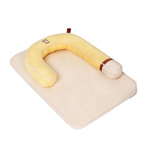 Tapis rafraîchissant pour l'été, amovible et lavable, adapté à toutes les saisons, lit pour animaux de compagnie, tapis de couchage pour chats et chiens. - Product Image 5