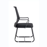 Chaise de bureau exécutive pour salle de conférence, mobilier commercial, prix abordable, sans roulettes