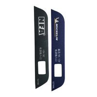 Autocollant d'étiquette en polycarbonate PC personnalisé pour machine à café, pour panneau de commande et clavier, par fabricant OEM