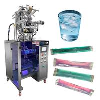 Machine d'emballage verticale automatique personnalisée pour sachets à trois soudures pour gel énergétique liquide/pâteux de supplément sportif aux électrolytes de baies de myrtille