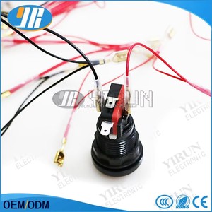 Connecteur rapide à fourche de 6,3 mm pour borne de jeu d'<span class=keywords><strong>arcade</strong></span>, terminal de câblage pour bouton LED - Product Image 4