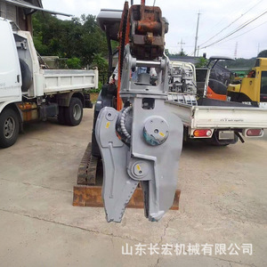 <b>Hydraulic</b> Shear Single Cylinder Rotating <b>Cutter</b> For Steel Scrap Metal Cutting Excavator Attachment - Product Image 4