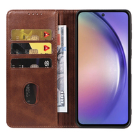 Funda Tipo Cartera de Cuero PU Premium para Samsung A55 - Funda con Soporte para Teléfono, Ranuras para Tarjetas, Cierre Magnético y Protección Contra Impactos