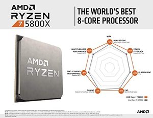 ซีพียูเดสก์ท็อป R7 5800X ของแท้ใหม่ 100% 8-คอร์ 16-เธรด ปลดล็อคแล้ว ซ็อกเก็ต AM4 R7 5800X CPU Ryzen 7 5800X R7 5800X CPU P - Product Image 4