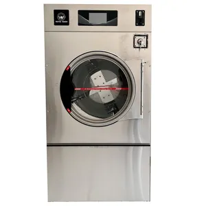 industrial fully automatic dryer machine single tumble dryer washing equipment