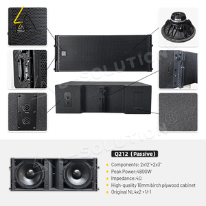 8 Pcs Q212 12 Inch Efficient <strong>Line</strong> <strong>Array</strong> Speakers Box Design with 4ohm Impedance 8 Pcs Q212 Speaker System - Product Image 3