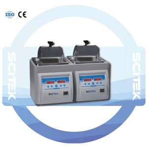 Scitek อ่างน้ำ2รูแบบ1แถว4.3L ทำจากสเตนเลสสตีลได้รับการรับรอง CE - Product Image 4