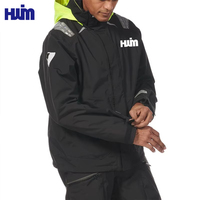 Dropshipping jaket ritsleting kasual pria, jaket olahraga tahan air mendaki gunung, mantel keras musim gugur untuk pria
