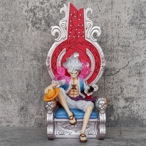 Figura de Acción de Luffy de <span class=keywords><strong>Nikka</strong></span> Throne Ghost Island, Modelo de Juguete Coleccionable de One Piece - Product Image 4